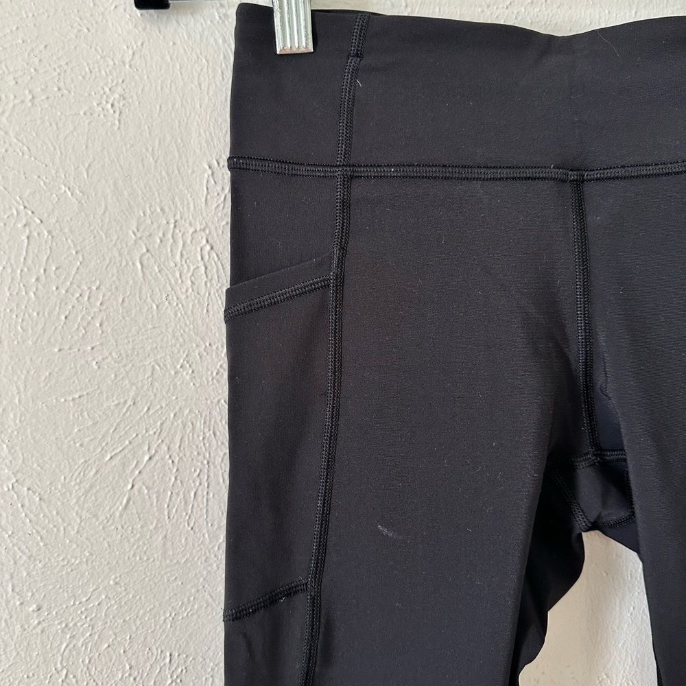 Lululemon black tight stuff tight legging size 6 - Picture 9 of 13